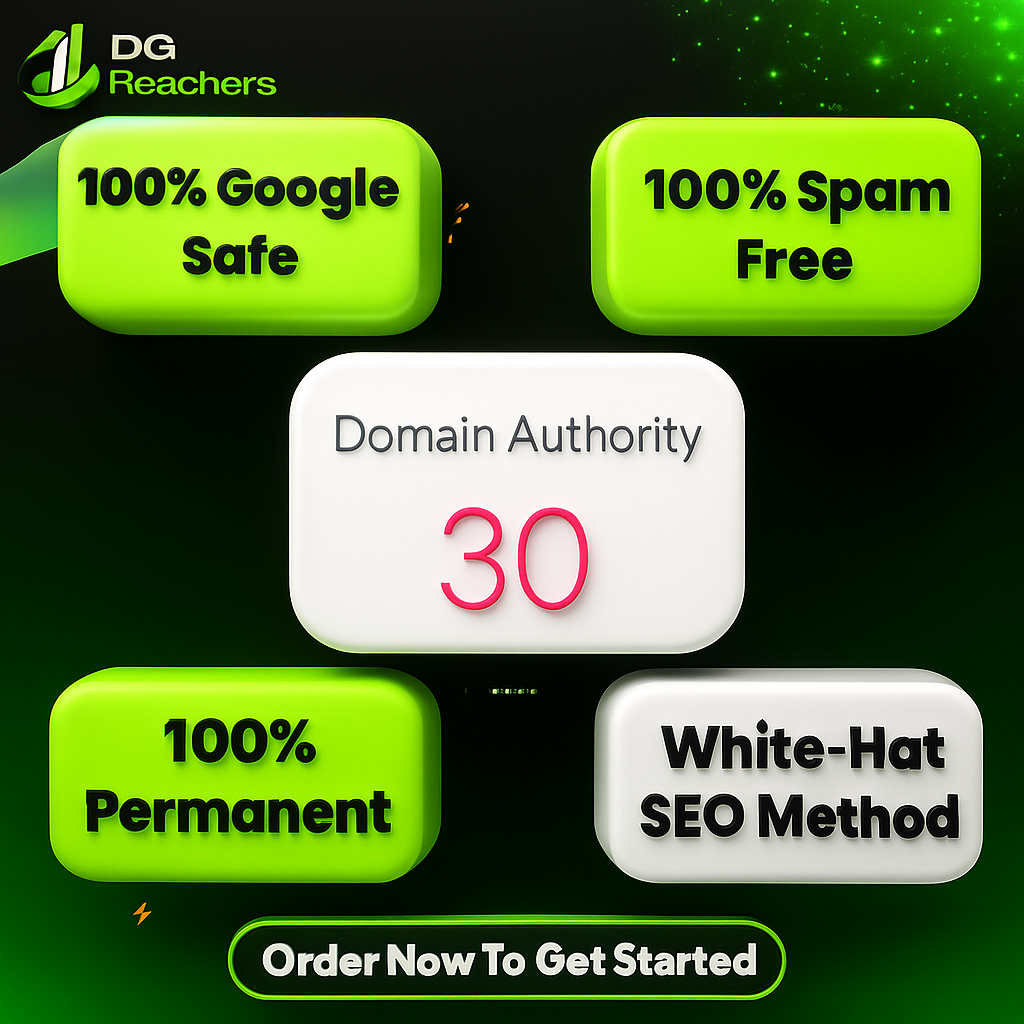 Increase your website DA to 30+ in just 10 days for only £25 🔥