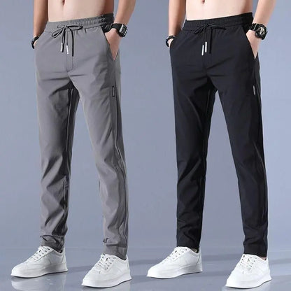 🤩PREMIUM MEN'S HIGH STRETCH SKINNY LYCRA PANTS (Free Cash On Delivery)🔥 Brevo Mart