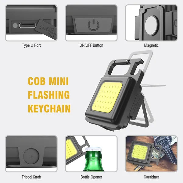 Shopnio COB Keychain Light