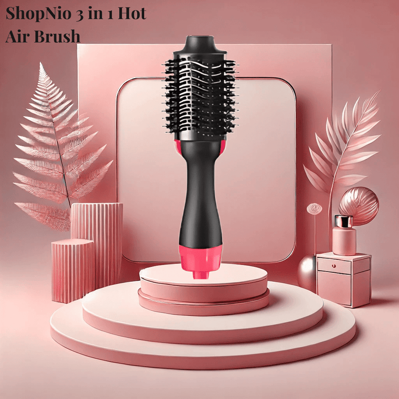 Shopnio 3 in 1 Hot Air Brush (Dryer + Styler)