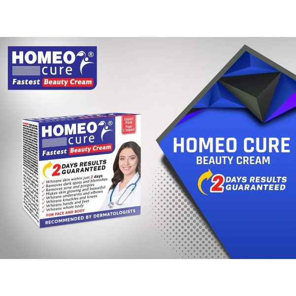 Shopnio 2 Homeo Cure Beauty Cream & 1 Glupatone (Pack Of 3)